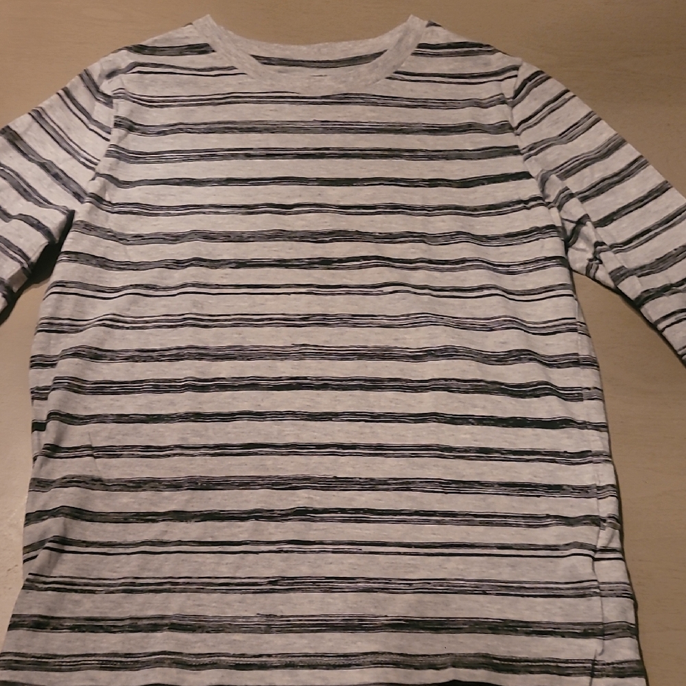 Striped Long Sleeve Kids Tee
